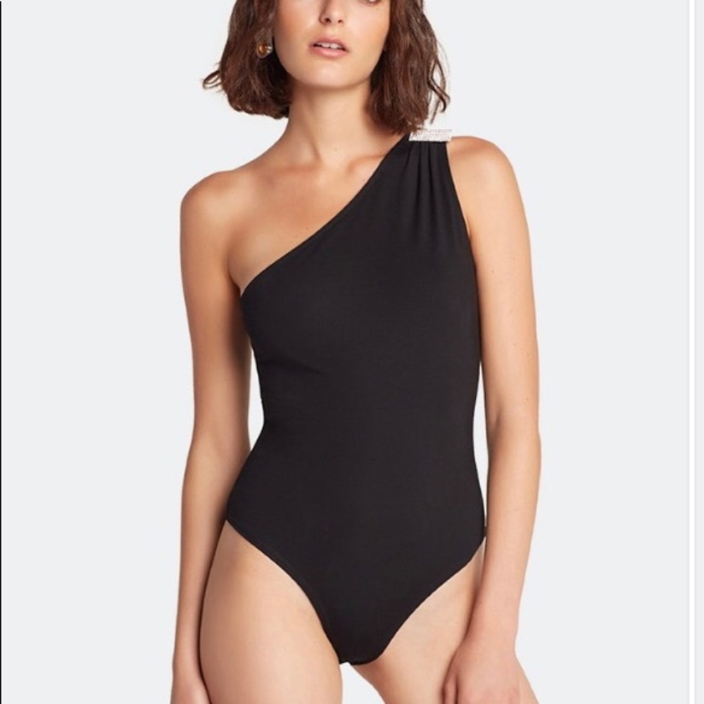 NWT One Shoulder Bodysuit